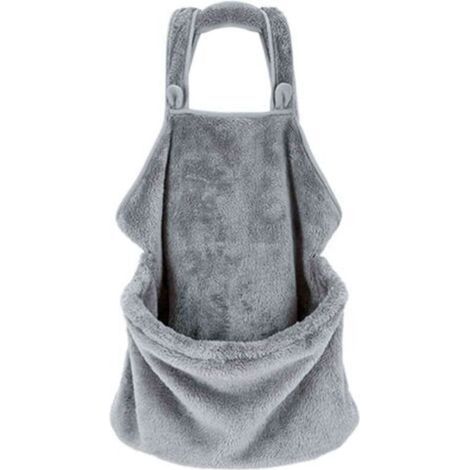 sac de couchage pour chat -harnais pour chat -Bretelles en peluche douce pour chat -Sac de transport chaud pour chat avec poche avant -repos et sommeil confortables (1/5)