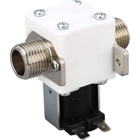 Électrovanne filetée 4 points d'interface d'entrée FPD-90A pour chauffe-eau solaires 12 V CC (1/5)