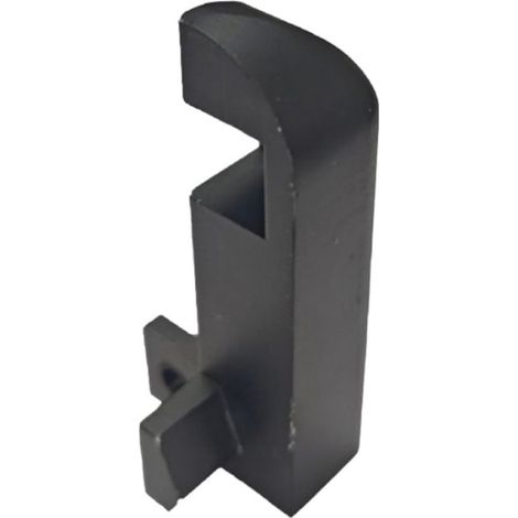 TrAdE Shop Traesio - Connettore Per Profilo Angolare Per Strisce Led Nero A Luce Indiretta In Alluminio Al-34-7 - (1/3)