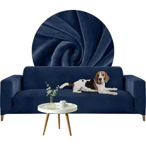 COPRIDIVANO Divano 2 posti, divano letto, BLU NAVY