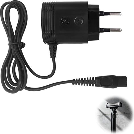 15V Rasoir Chargeur Universel, Chargeur Tondeuse Rasoir, Tondeuse Barbe d'alimentation Chargeurs, Compatible HQ8505, 7000, 5000, 3000, MG5750, MG7790, MG7770, MG7720, BG5020, Sécurité et Performance (1/5)