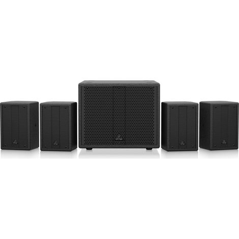 Pacchetto Behringer SAT 1004 - Sistema audio (1xSAT1008 + 4xSAT1004)