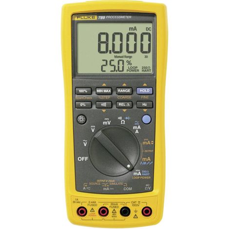 Fluke 789/EUR Multimetro portatile digitale Corrente di uscita CAT III 1000 V, CAT IV 600 V Display (Counts): 30000 (1/5)