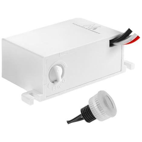 Sensore crepuscolare maclean mce34 compatibile LED IP54