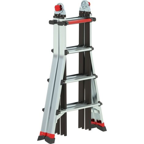 Altrex Varitrex Tele Pro+ Vielzweckleiter 4x4 Sprossen (1/3)