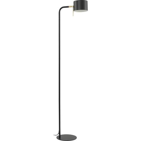 Lindby Lámpara de pie 'Kaida' en Negro Metal