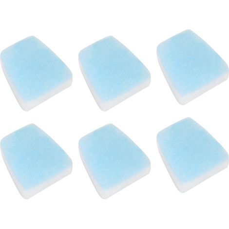6 Filtres Professionnels Bleus et Blancs pour Machine à Pression Positive (PPC) - Compatibles ResMed Série S7/S8 Apnée du Sommeil (1/5)
