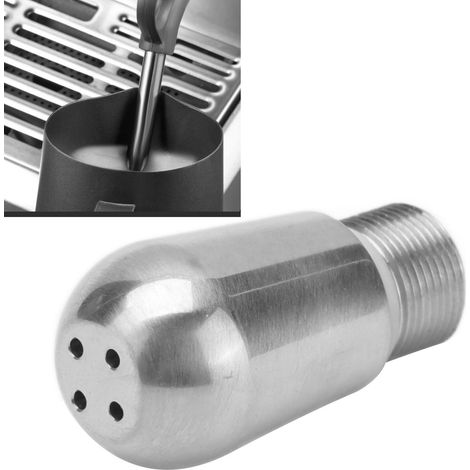 Buse vapeur pour machine à café Barsetto BAE01 BAE024, acier inoxydable qualité alimentaire, mousseur à lait professionnel
