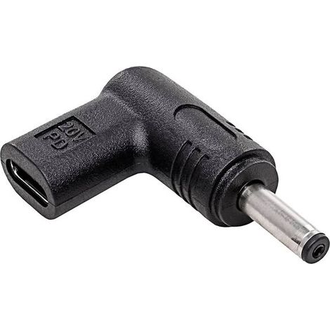 Adattatore USB-C / 4,0x1,35 mm per laptop AK-ND-C15 Adattatore Power Delivery 100W
