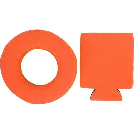Housse isolante néoprène 330ml pour canettes - Flotteur de boisson pour piscine - Vert (1/5)