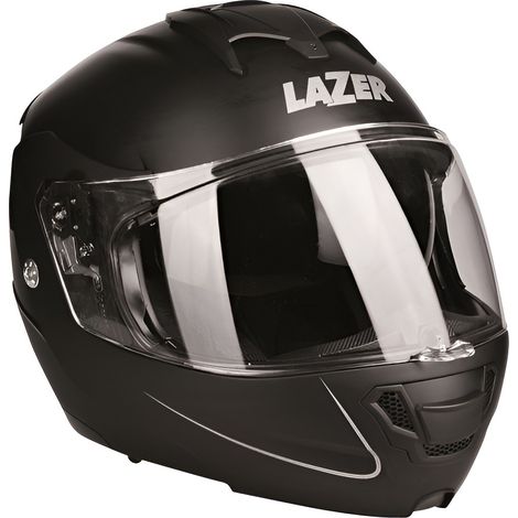 LAZER LUGANO Z-LINE Motorradhelm, matt schwarz, XS
