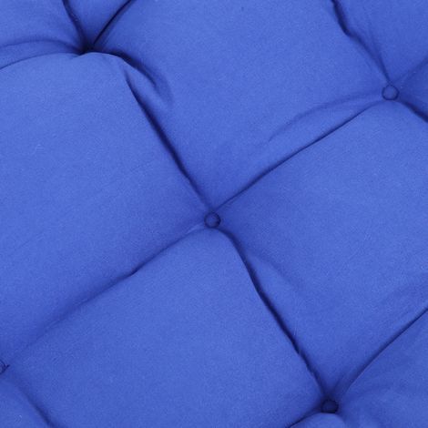 Long cushion 48x170cm for rattan garden chair, rocking or recliner, quilted cover (1/5)