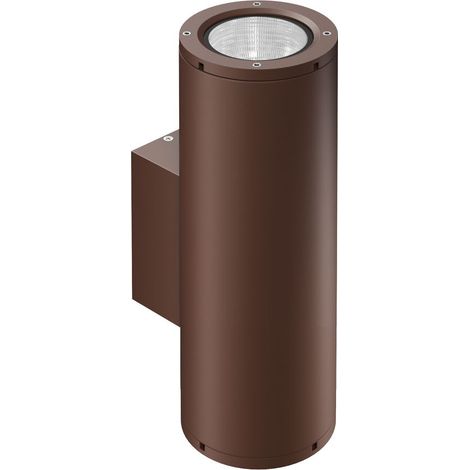 Applique Murale Led Sunset Xl 32Cm, 16W, Interrupteur, 2700K/3200K/4000K, Finition Corten Texturée, Ip65 - Beneito & Faure, Design Élégant Et Chic (1/4)