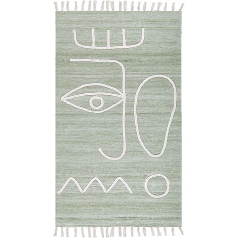 Outdoor Rug YAVU Light Green 80 x 150 cm