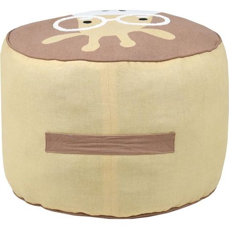 Atmosphera COQUIN Pouf Kind Gelb Giraffenform (1/5)