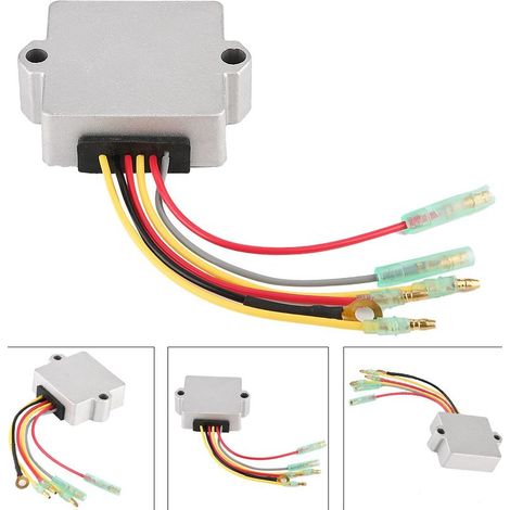 Stabilisateur de Tension et Rectificateur 883072T pour Moteur Hors-Bord 6 Broches (1/4)