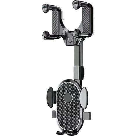 Support de Téléphone pour Rétroviseur de Voiture Support GPS avec Rotule (1/5)