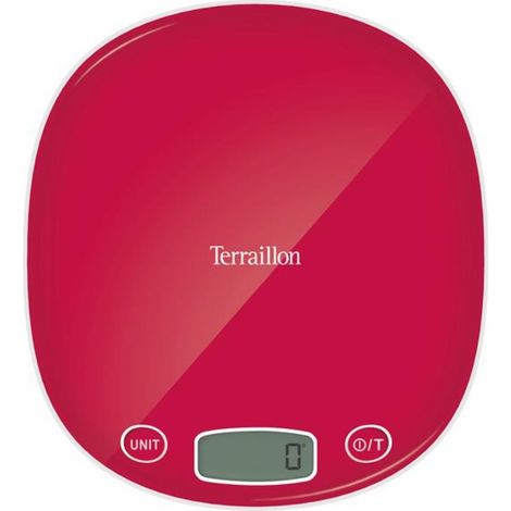 Elektronische küchenwaage 5kg-1g himbeere - Terraillon - MACARON FRAMBOISE