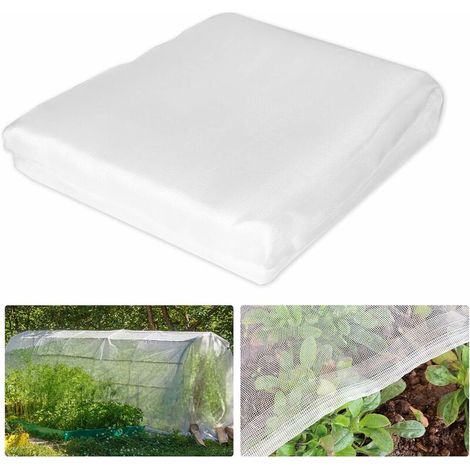 Insect Netting, Plant Anti-Insect Netting, Garden Mosquito Netting, Fine Mesh Anti-Insect Mesh for Protecting Plants, Flowers, Vegetables and Fruits (3 x 5 m) (1/5)