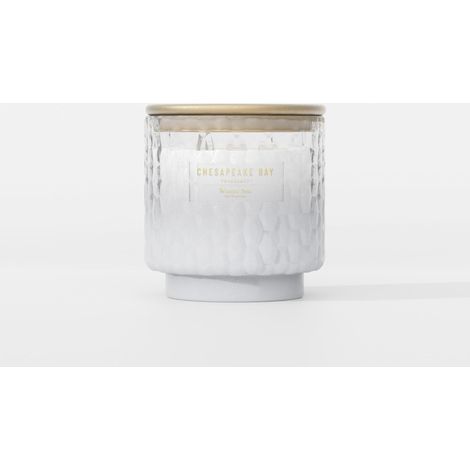 Grande bougie Mer d'hiver cadeau pour femme (1/5)