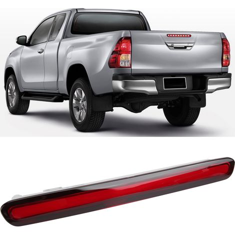 Feu Stop Arrière Supérieur Lumière Rouge Vif 81570-0K100 Compatible Hilux REVO 2015-2017 Lentille Rouge