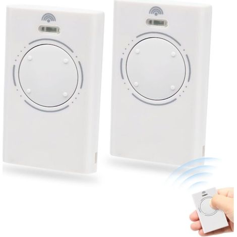 Lot de 2 télécommandes de porte de garage 868 MHz 4 canaux compatibles avec XT4 868 SLH LR, XT4 868 SLH, XT2 868 SLH LR, XT2 868 SL (1/5)