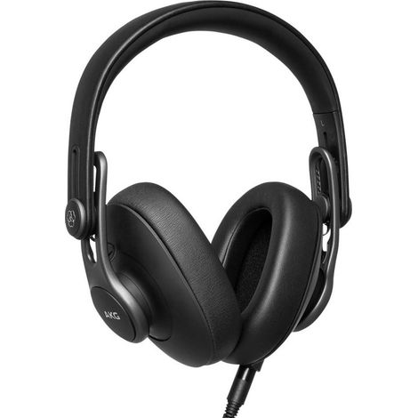 AKG K371 casque Casques Avec fil Arceau Stage/Studio Noir, Métallique (1/5)