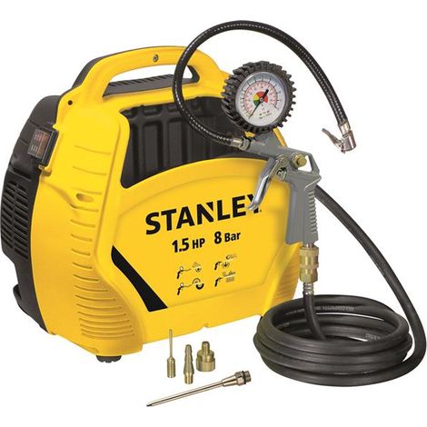 Stanley Air Compressors Air Kit 1.5 HP 180 l/min 8 bar compact... (1/2)
