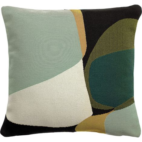 VIVARAISE - Coussin outdoor Leana - Polypropylène 100% - Carré 45x45 cm
