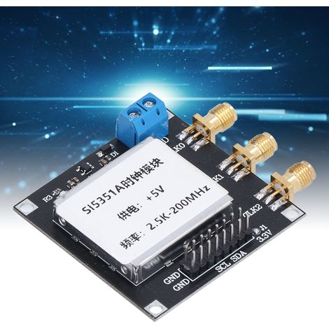 Générateur de signaux d'horloge SI5351 - Module numérique - Générateur de fréquence à onde carrée haute fréquence (1/5)