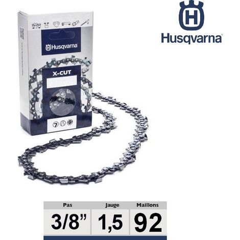 Chaîne tronçonneuse Husqvarna 3/8 058 92 dents - 581626692