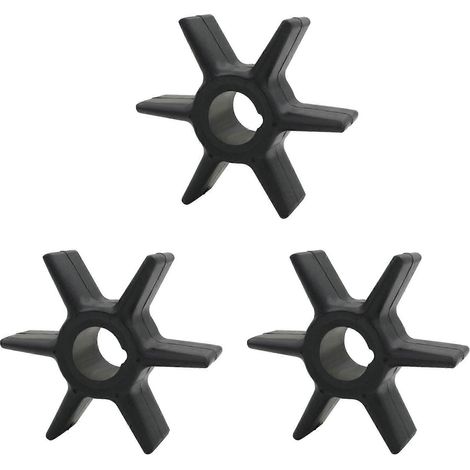 3X 47-19453T 47-19453 Turbine de pompe à eau pour moteur hors-bord Mercury 30 CV 40 CV 50 CV 55 CV 60 CV (1/5)