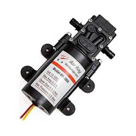 12V Hochdruck-Selbstansaug-Membranpumpe für Wohnmobil/Wohnwagen/Boot/Schiff (1/5)