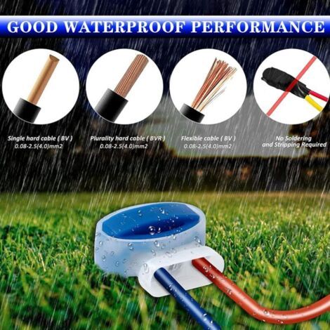 Set of 20 cable connectors for Husqvarna robotic lawnmowers