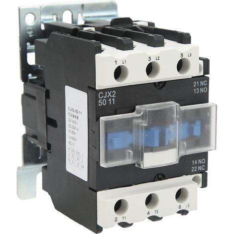 Contacteur AC Haute Sensibilité, Usage Intensif, ABS, Industriel, Remplacement 220V (1/5)