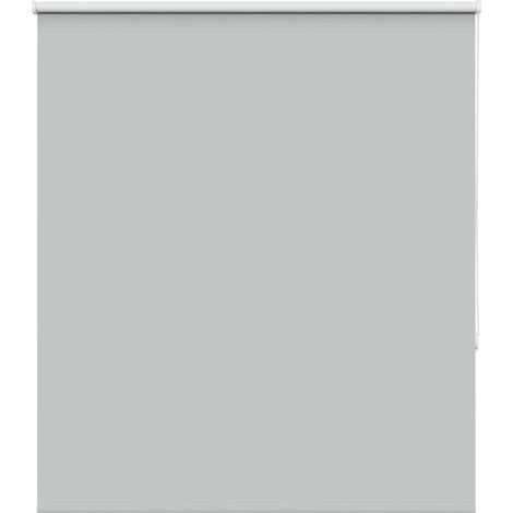 Verdunkelungsrollo Hellgrau 130x150cm Stoffbreite 126,6cm