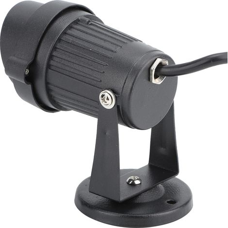 Lampe de jardin LED COB 5W en aluminium, câble de 1 m, étanche IP65, pour éclairage paysager extérieur (jardin, cour), 85-265V, culot UE (avec couvercle oblique), lumière froide (1/5)