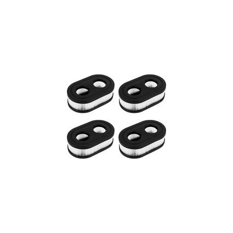 Filtre à Air Tondeuse à Gazon, 4 Pcs Filtres à air de Tondeuse à Jardin Convient pour Moteur de Tondeuse à Gazon, Filtre à Air pour Moteurs Peut Remplacer l'ancien Filtre Tondeuse de Briggs Stratton (1/5)