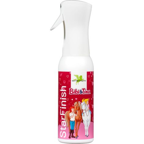 B & E StarFinish Schweif- und Mähnenspray für Pferde - Bibi & Tina Edition - 500 ml (1/5)