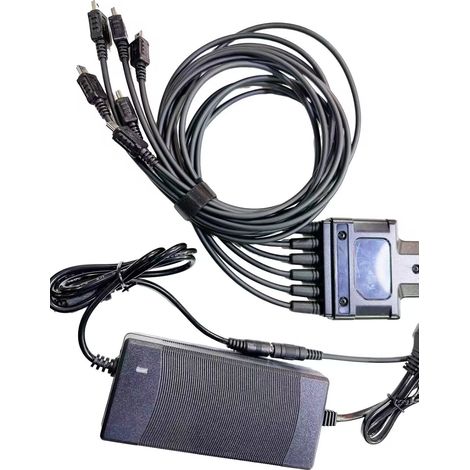 Compatible with TD360, TD370, BD350, BD300, and PS6001 walkie-talkies, 6-channel power supply and charger. (1/3)
