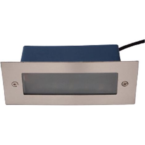 Spot LED encastrable extérieur étanche IP65 – 3W lumière chaude – Pour escaliers, marches, allées – Anti-corrosion, anti-impact (1/5)