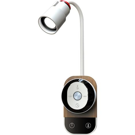 Applique de lecture de chevet, applique murale réglable à 360°, applique murale LED commutable à 5 températures de couleur - rechargeable, appliques murales à télécommande magnétique, appliques murale (1/5)