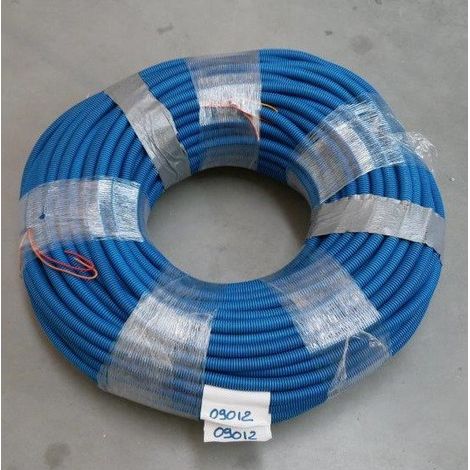 Gaine ICTA préfilée bleue Ø 16mm (bobine de 100m) 3x1.5mm² fil rouge-orange-orange Chronofil LEGRAND