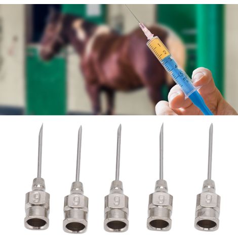 Verkauf von veterinärmedizinischen Injektionsnadeln aus Edelstahl (5 Schachteln/Packung), einschließlich Injektionsnadeln für Haustiere und Geflügel sowie Injektionsnadelzubehör für Rinder und Schwein (1/5)