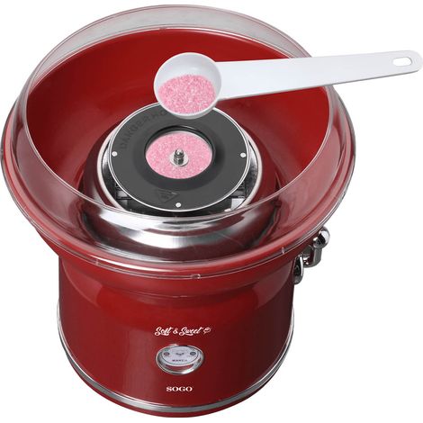Machine à barbe à papa sogo cc-ss-11975 500W LED facile à nettoyer (1/3)