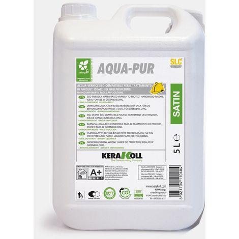KERAKOLL 10780 AQUA-PUR SATINADO (SATIN) 5 litros - ref: K10780