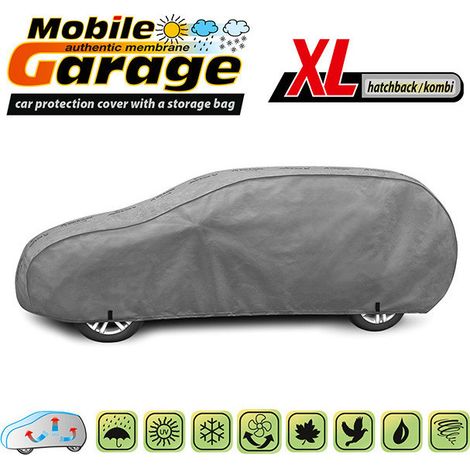 Hochwertige Kegel-Abdeckung für Kombi und Hatchback, Serie "Mobile Garage", Größe XL 455–485 cm x 126–136 cm