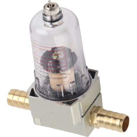 Langlebiger Öl-Wasser-Abscheider, Trennfilter für Druckluft, universelles Autozubehör, 12 mm / 0,47 Zoll (1/5)