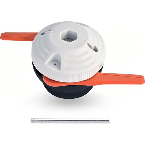 Polycut 6-2 Tête pour STIHL FS38 FSA60R FSA86R FS40 FS50 Débroussailleuse, Tete Faucheuse FSA 60 R Coupe Bordure FS 38 Tête Debroussailleuse Accessoires, avec 4 Lames (1/5)