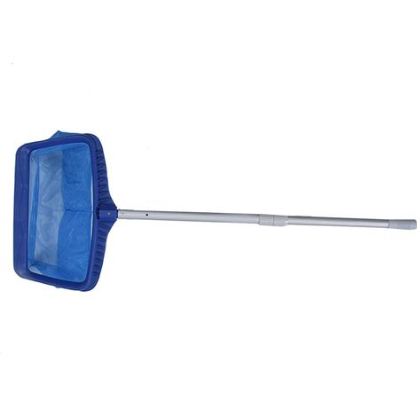Filet de Nettoyage Piscine, D'écumoire à Feuilles Durable pour Facile Assembler, Le des Aquariums, Tige Télescopique en Aluminium 52 Pouces, adapté aux - (1/5)